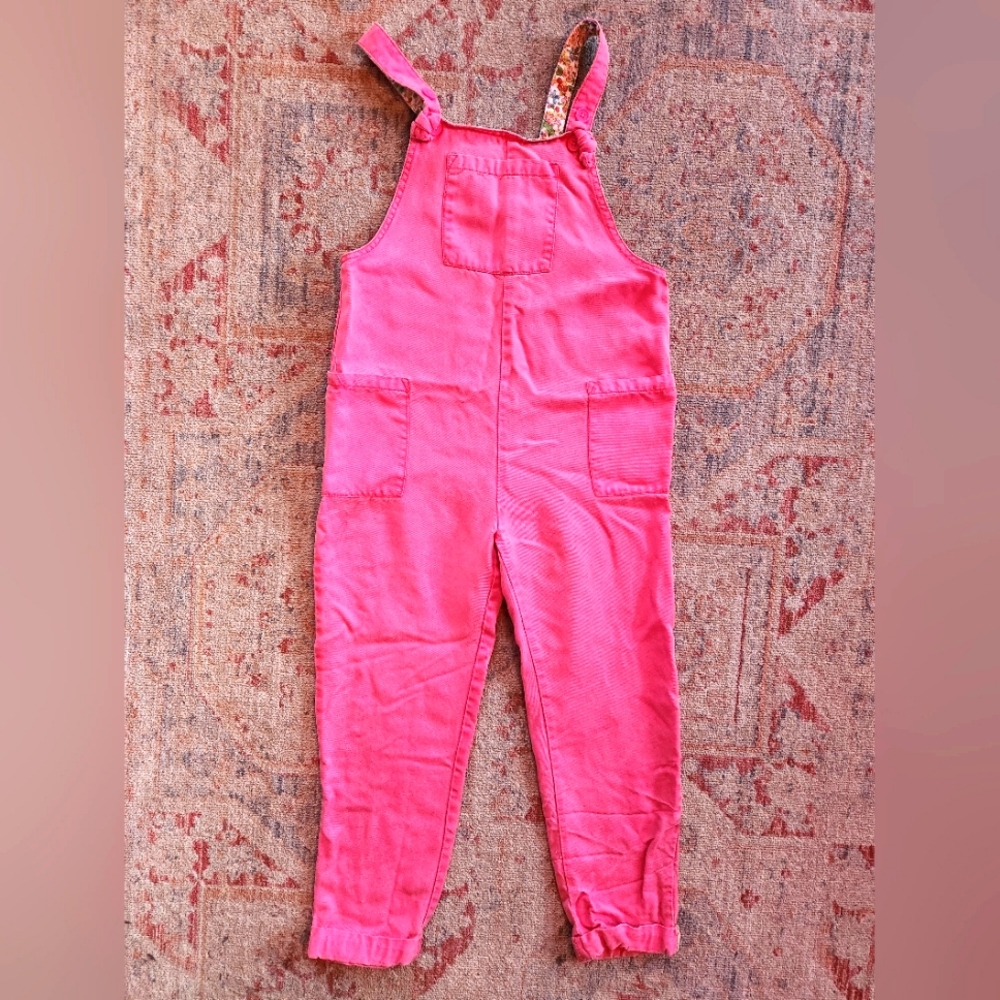 Mini Boden Pink Overalls